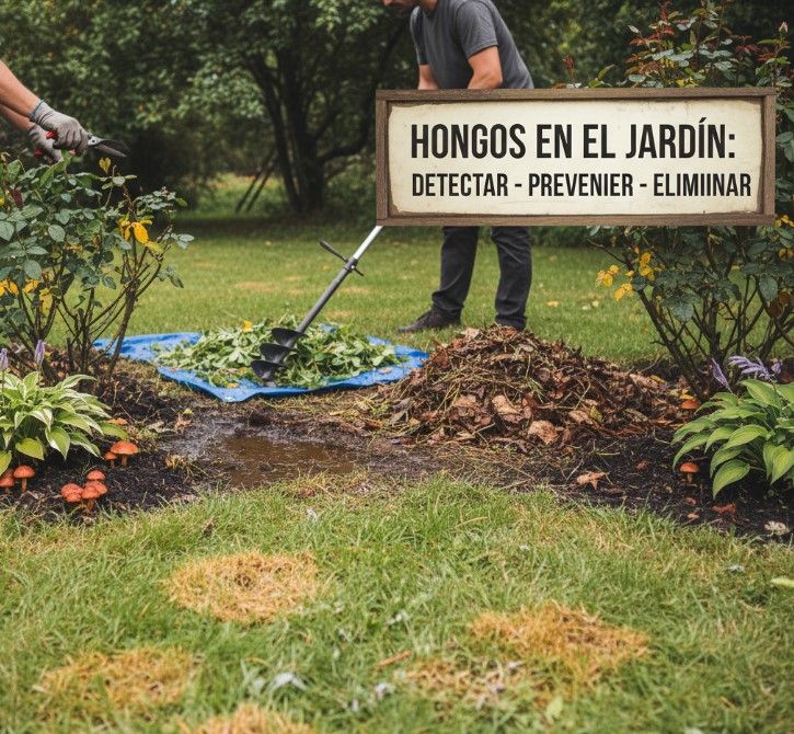 Hongos en el jardín: ¿cómo detectarlos, prevenirlos y eliminarlos eficazmente?